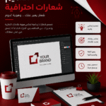 تصميم شعار احترافي يعبر عن بناء هوية بصرية مميزة للعلامات التجارية مع لايت بوكس.