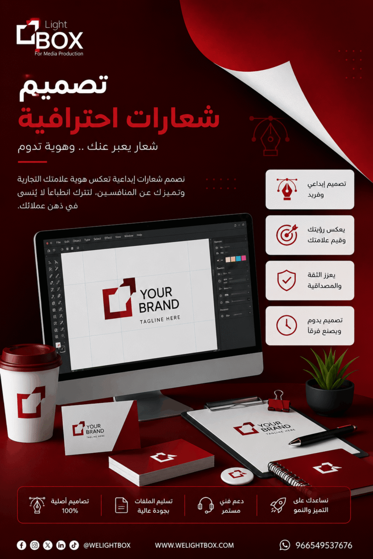 تصميم شعار احترافي: أول خطوة لبناء علامة تجارية قوية